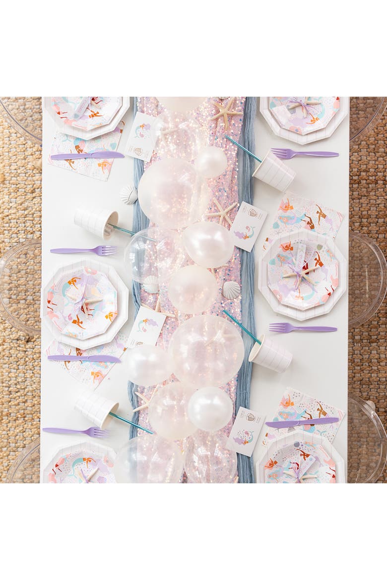 Mermaid Large Napkins, Alternate, color, Assorted Pre-Pack