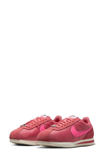 Nike Cortez Sneaker in Adobe/Hyper Pink/Alabaster at Nordstrom Rack, Size 10