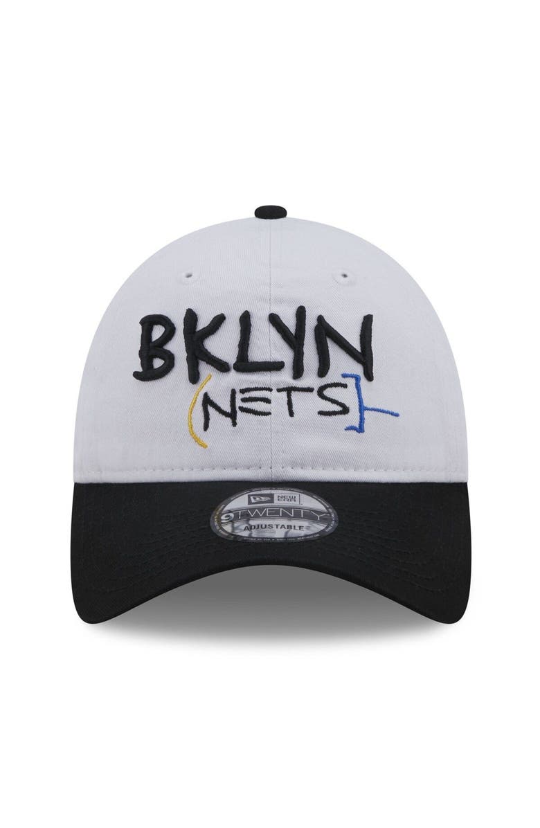 New Era Men's New Era  Teal Brooklyn Nets 2022/23 City Edition Official 9TWENTY Adjustable Hat, Alternate, color, 