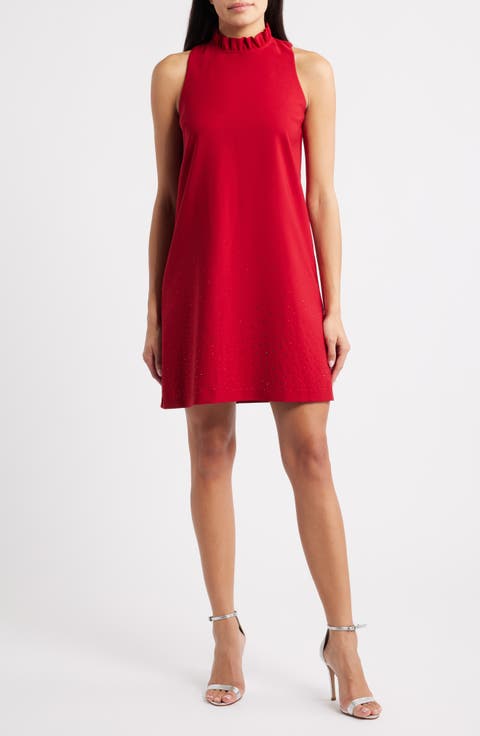 Anne Klein Sleeveless Shift Dress (Regular & Petite)