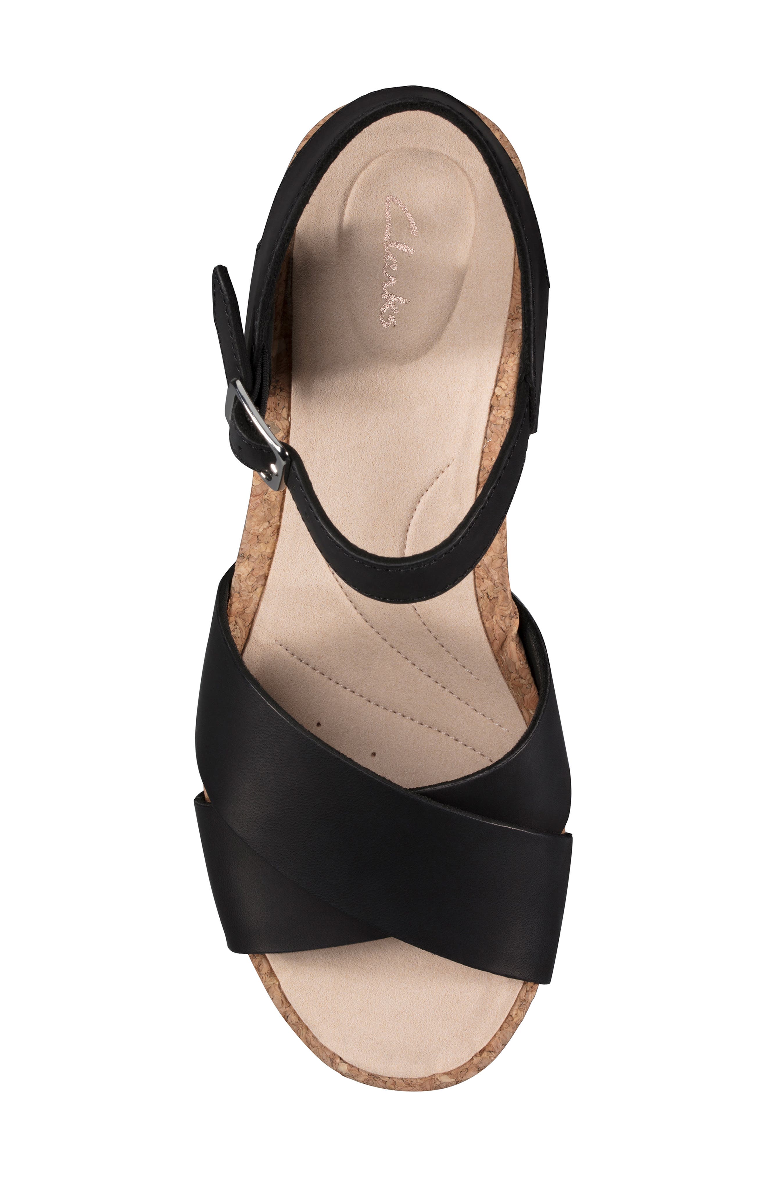 Clarks<sup>®</sup> Flex Sun Wedge Sandal, Alternate, color, 