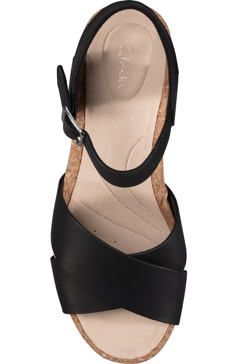 Clarks<sup>®</sup> Flex Sun Wedge Sandal, Alternate, color,