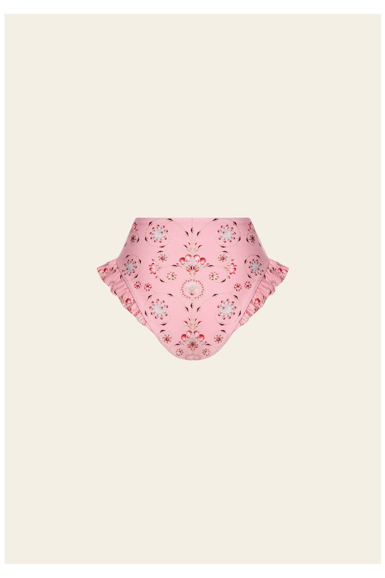 Jengibre Playa Bikini Bottom, Alternate, color, Pink