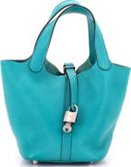 Pre-Owned Hermes Picotin Lock Bag Clemence PM