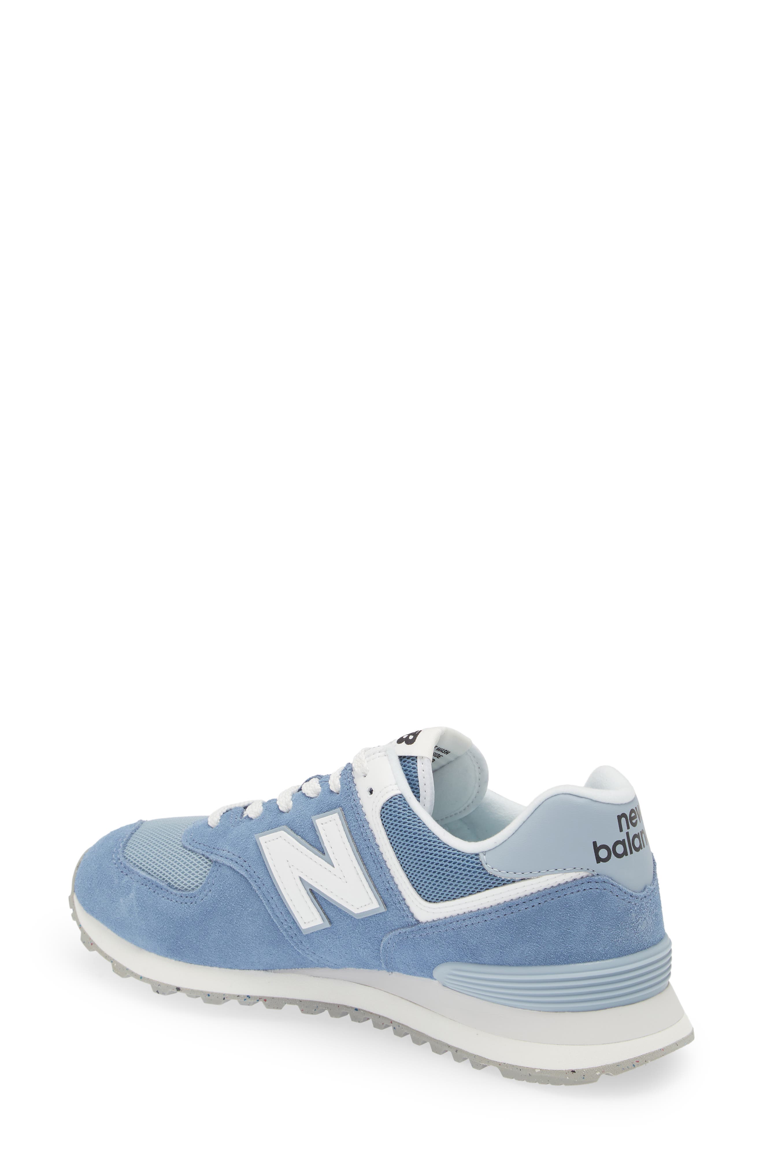 Gender Inclusive 574 Sneaker, Alternate, color, AMERICAN BLUE/ WHITE