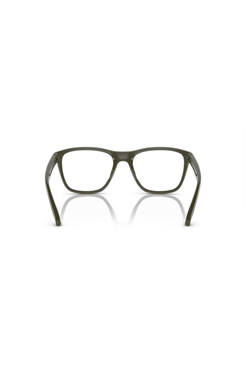 Arnette 54mm Square Optical Glasses In Gray