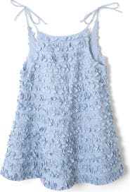 Damson Madder Leili Ruffle Sleeveless Minidress