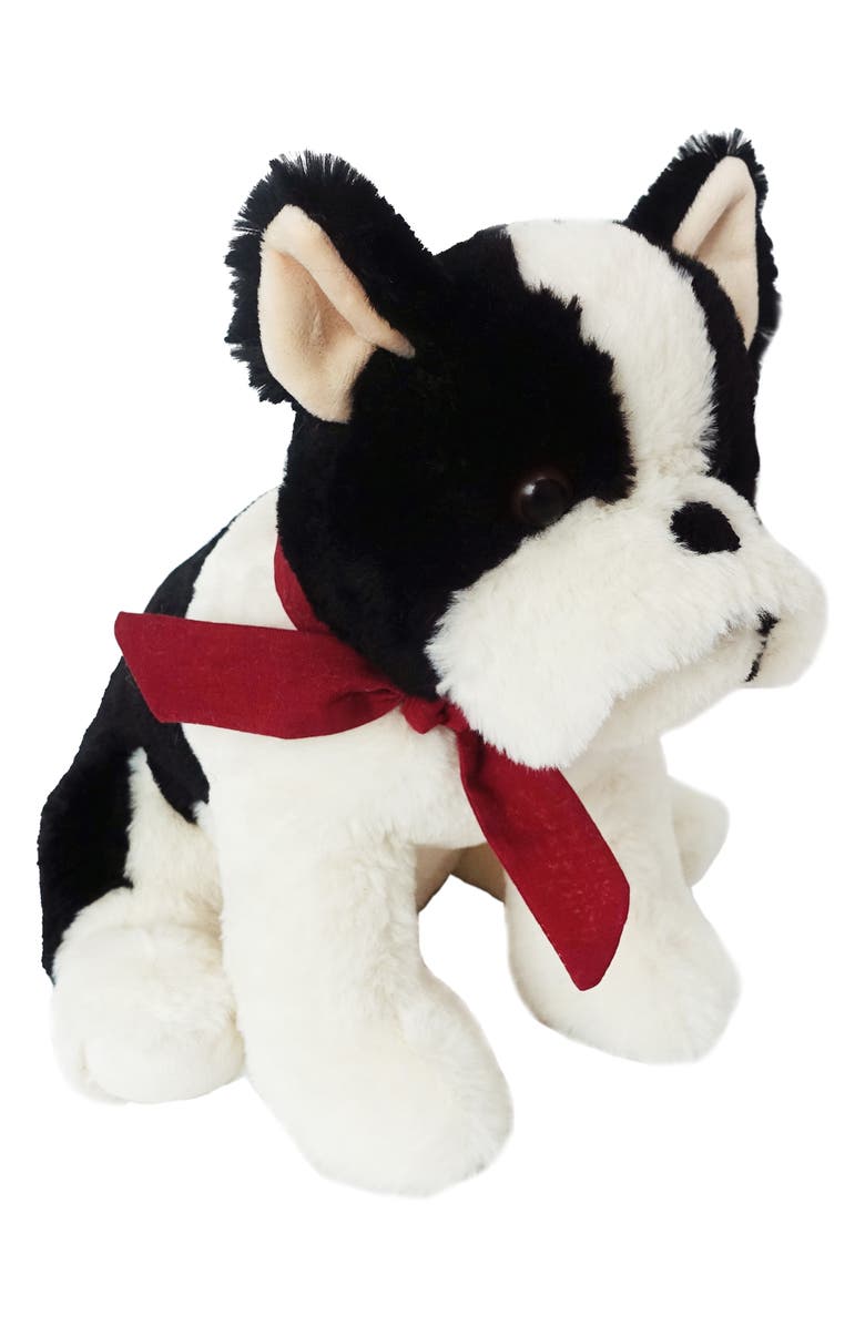 MON AMI Francois the French Bulldog Stuffed Animal, Main, color, Black/ White