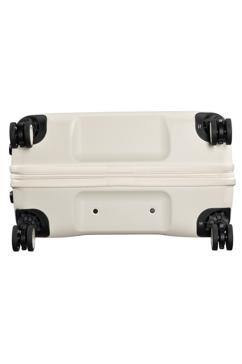 Luminita 31-Inch Hardshell Spinner Suitcase, Alternate, color, WHITE / EUCALYPTUS