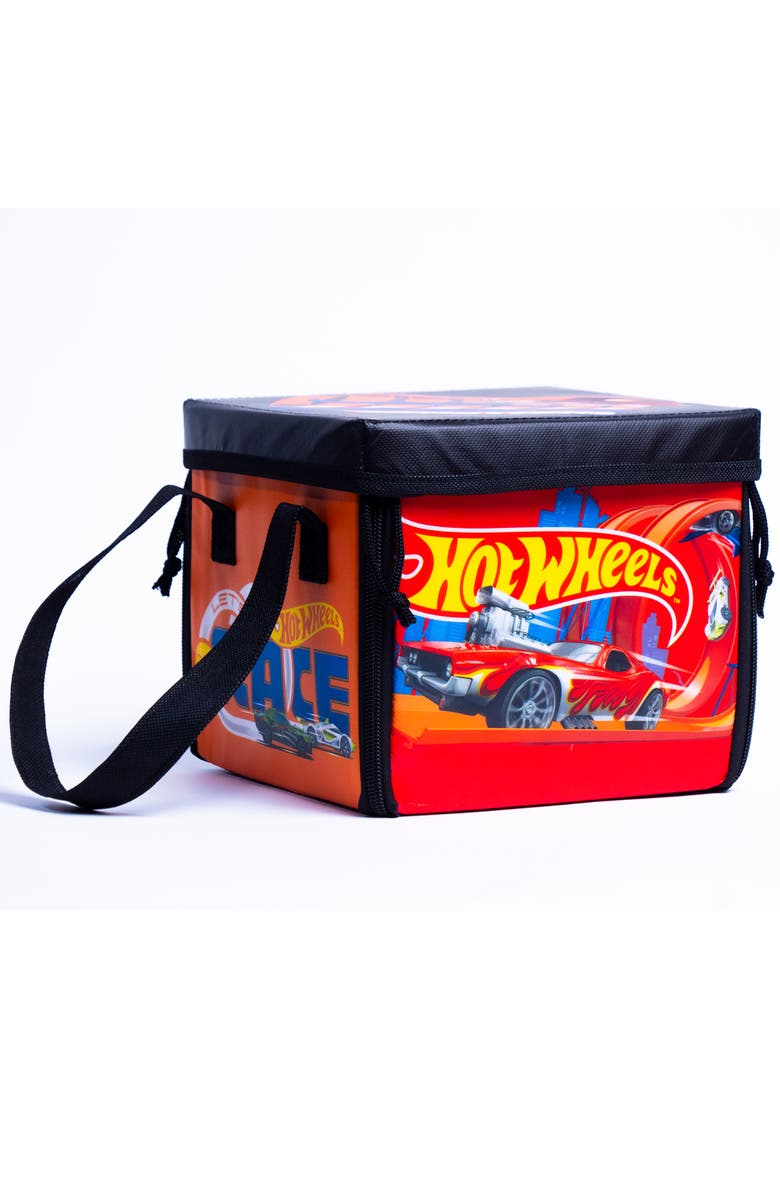 Tara Toy Hot Wheels ZipBin Storage Case & Racetrack Playmat, Main, color, Multicolored