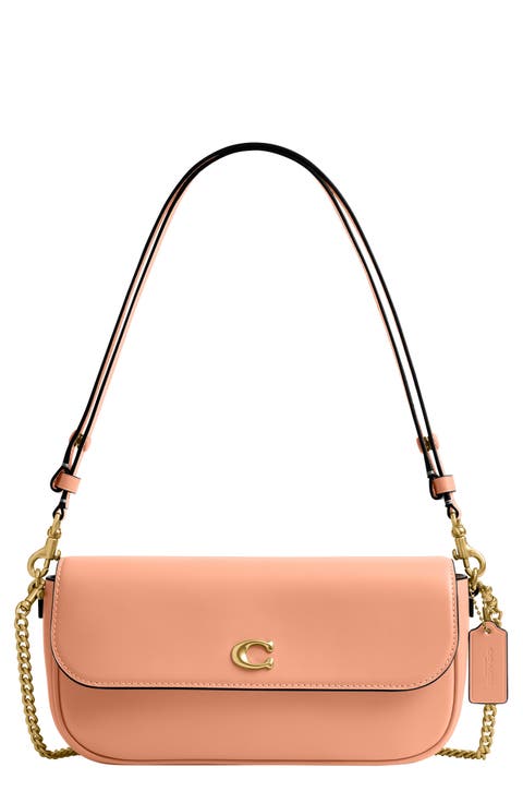 Brook Refined Calf Leather Flap Chain Bag