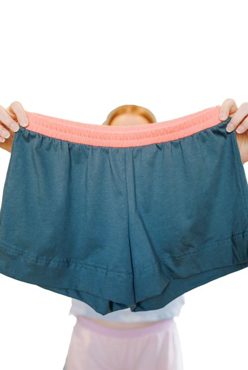 Yellowberry Bliss Cotton Short In Pebble