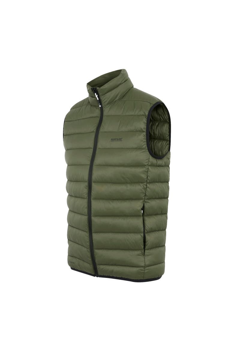 Marizion Quilted Vest, Alternate, color, Olive Night