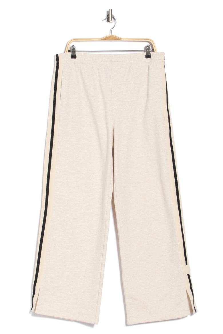 Textured Tape Wide Leg, Main, color, CORTDO HEATHER