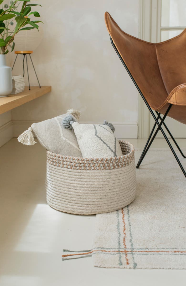 Lorena Canals Kilo Basket, Alternate, color, Toffee