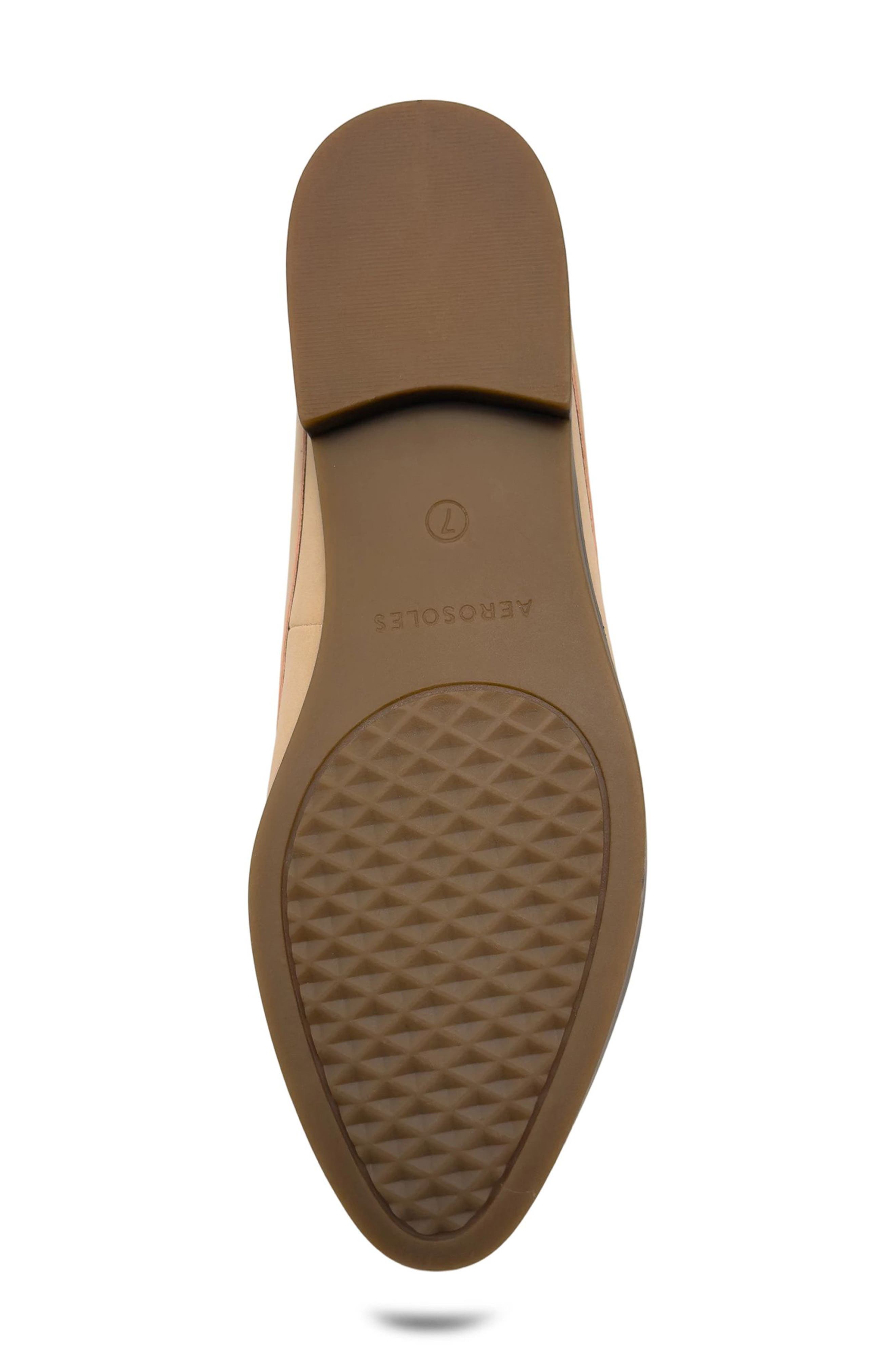 Aerosoles Erik Tailored Loafer Mule - Wide Width Available, Alternate, color, Beige Bisque