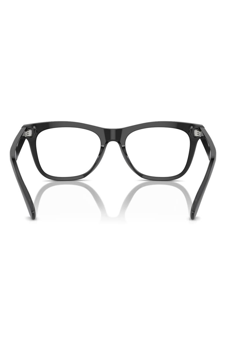 Burberry 47mm Square Optical Glasses, Alternate, color, Grey / Demo Lens