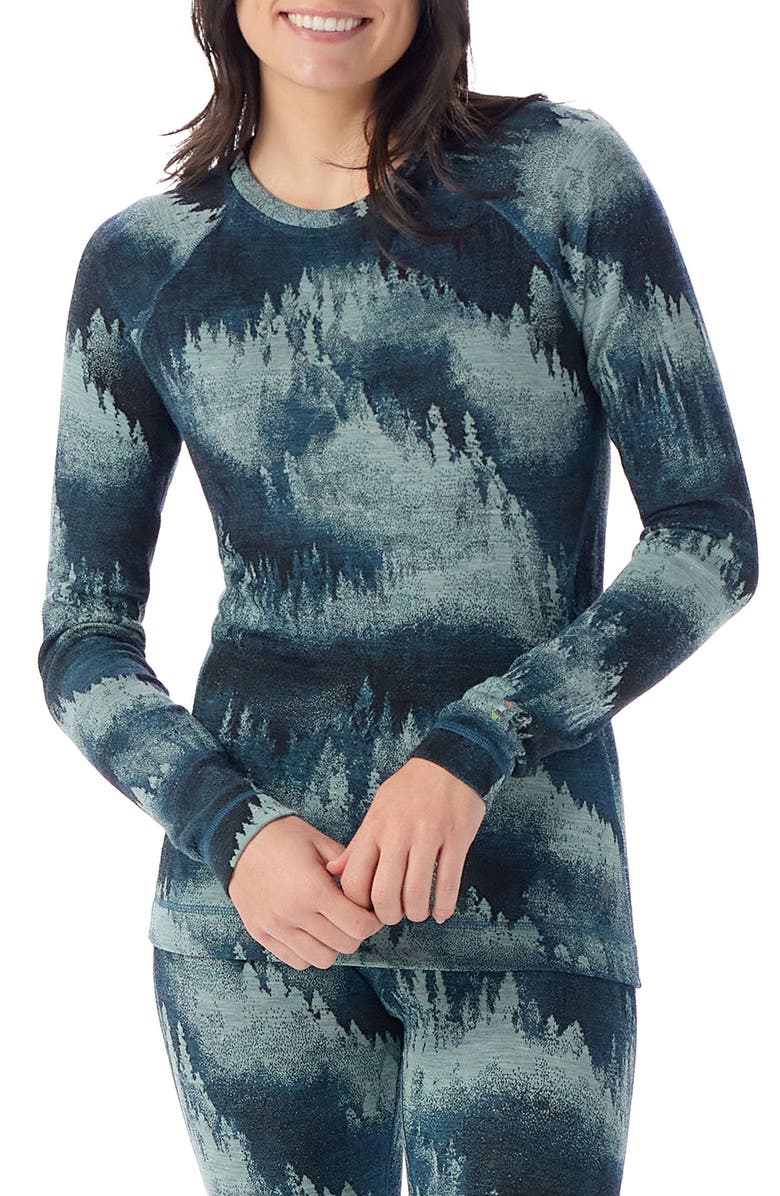 Smartwool Classic Themal Merino Wool Base Layer Long Sleeve Top, Main, color, 
