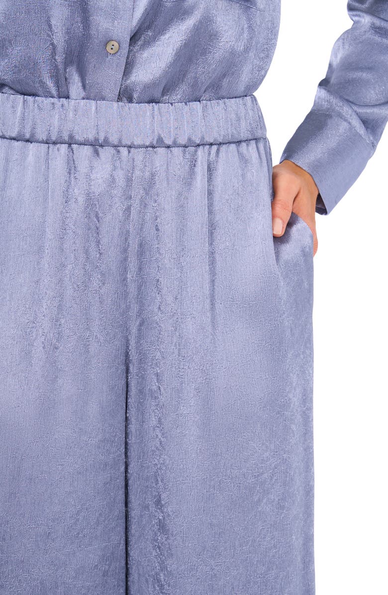 Halogen<sup>®</sup> Elastic Waist Wide Leg Pants, Alternate, color, Stonewash
