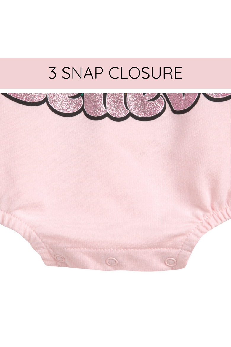 Princess 2-Piece Bodysuit and Hat Set, Alternate, color, Pink Princess