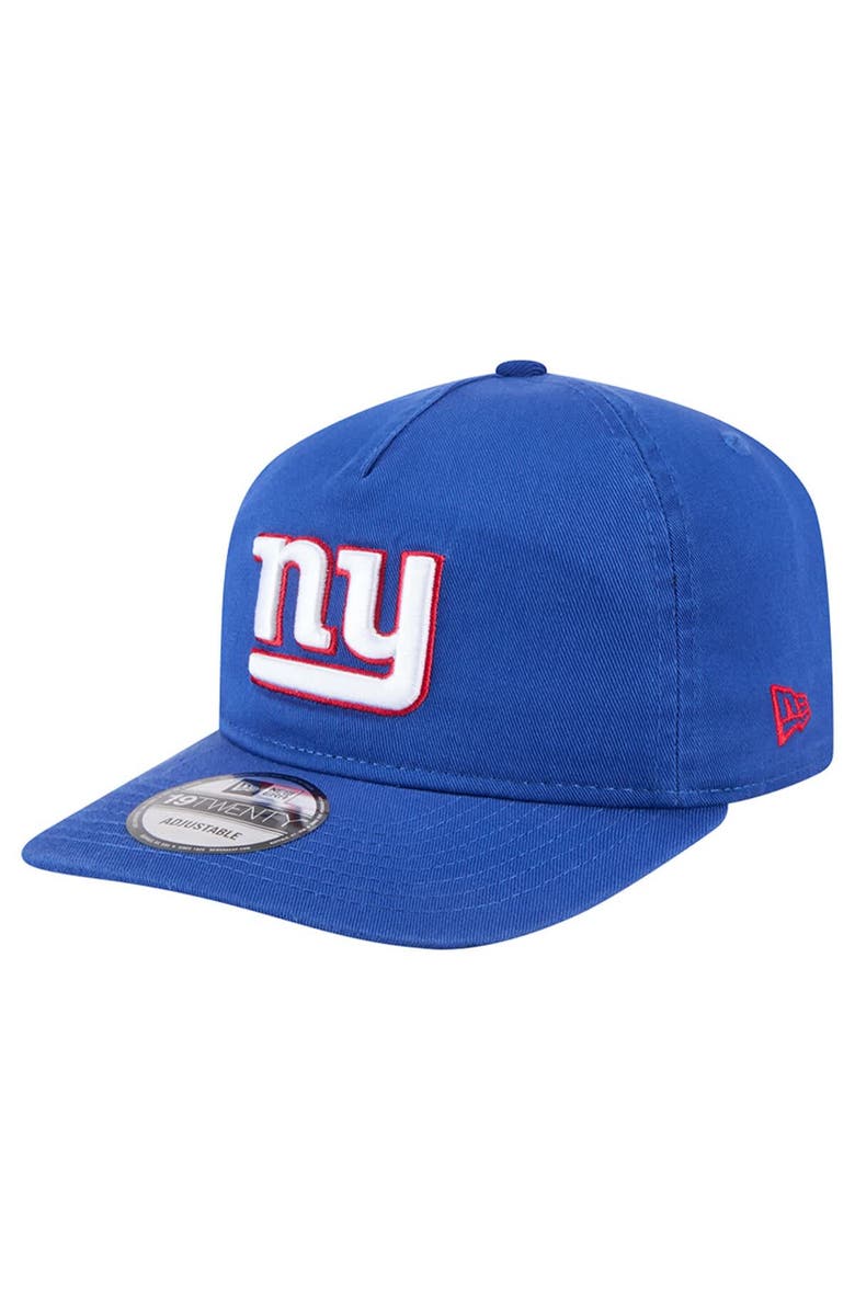 New Era Men's New Era  Royal New York Giants Team 19TWENTY Adjustable Hat, Main, color, Royal