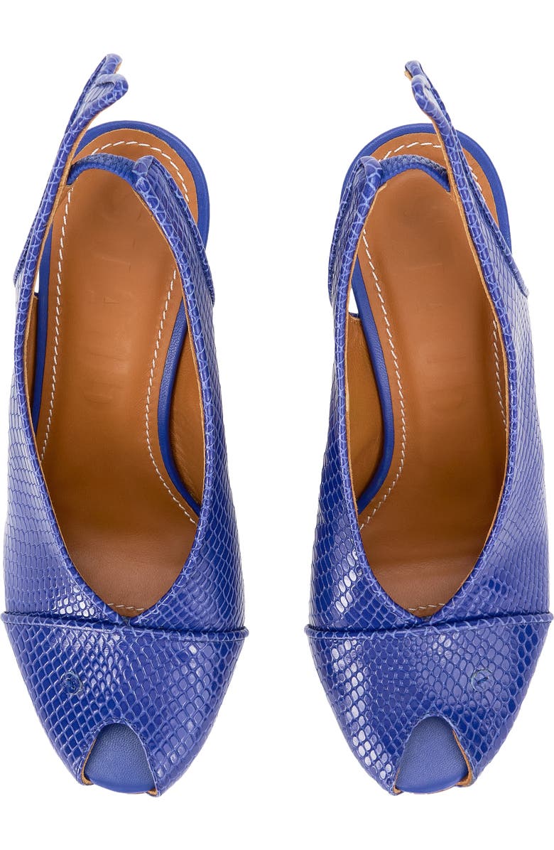 STAUD Cleo Fish Peep Toe Slingback Pump, Alternate, color,