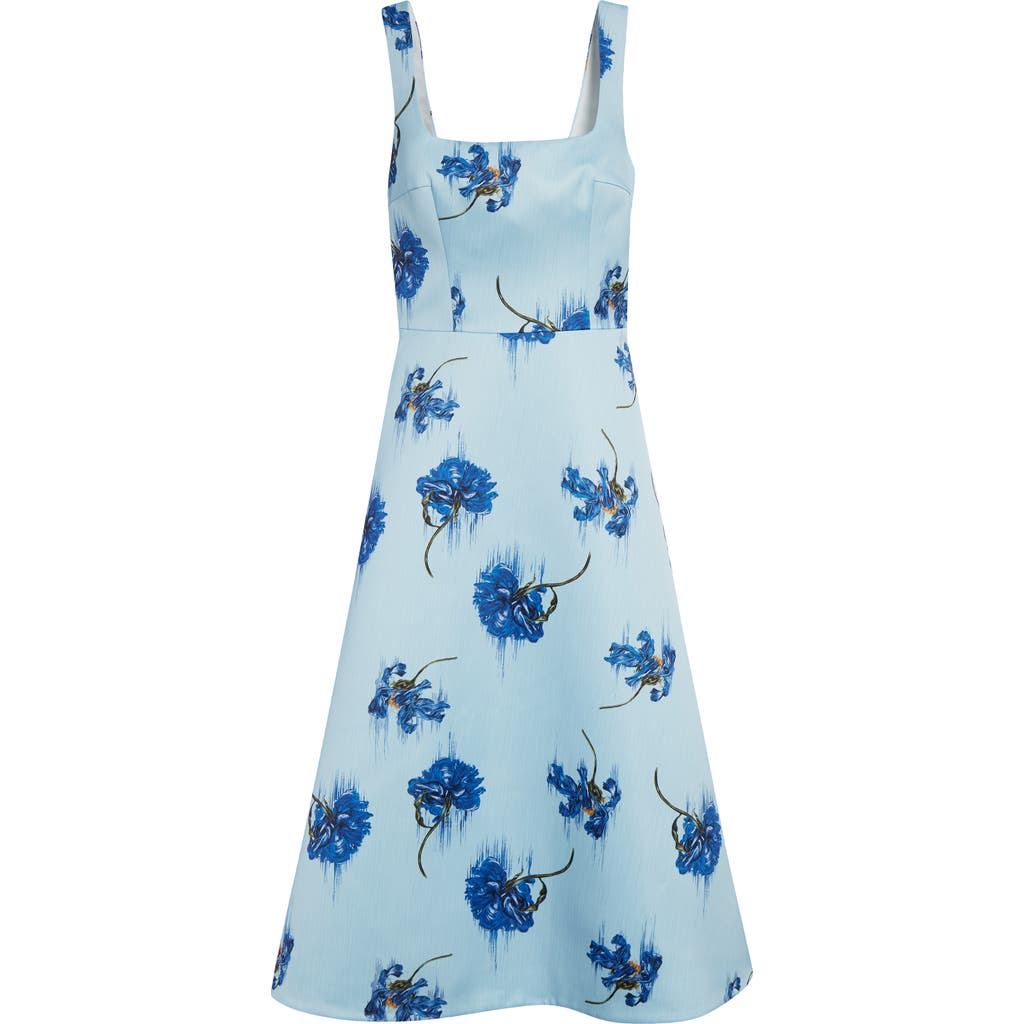EMILIA WICKSTEAD EMILIA WICKSTEAD SHILOH FLORAL MIDI DRESS