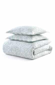 Copper Vines Reversible Cotton Duvet Set