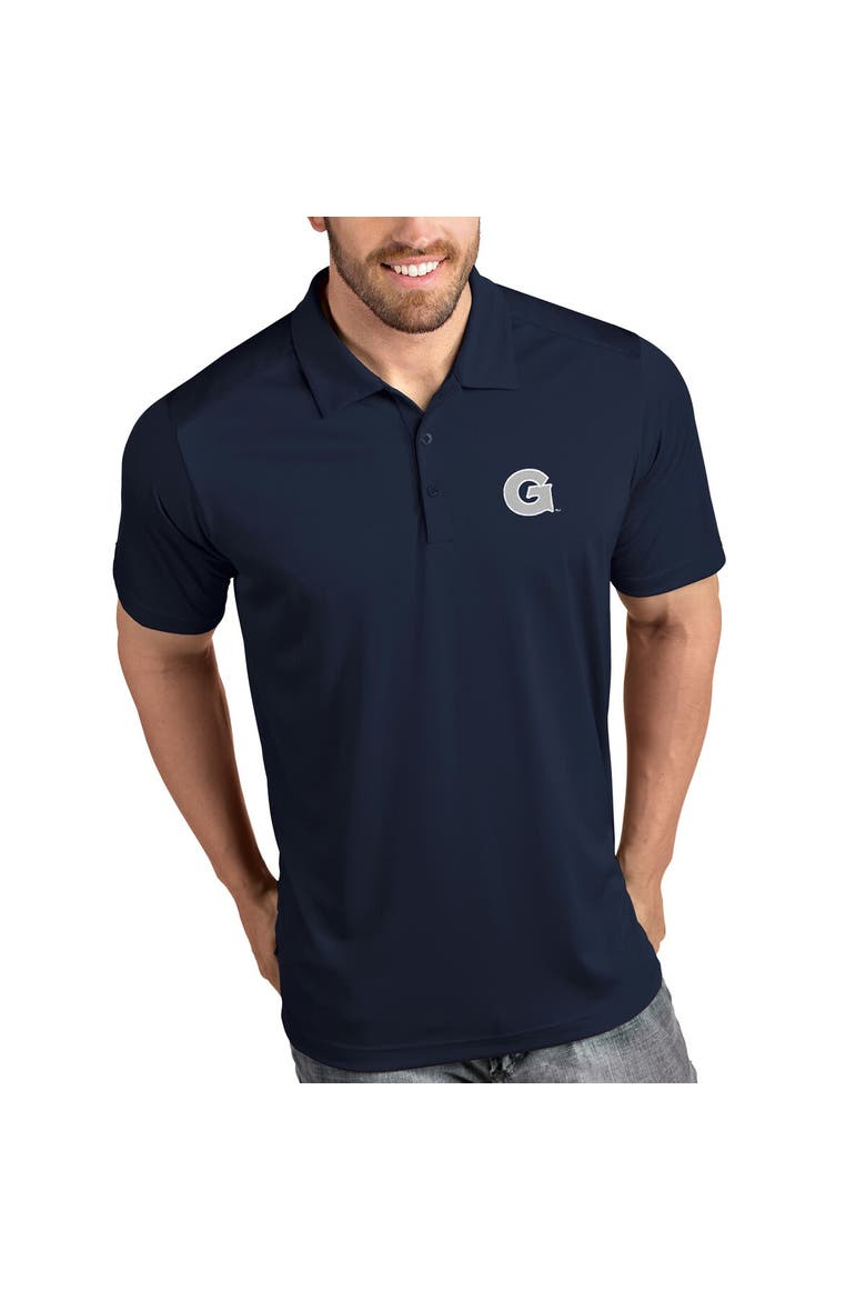 Georgetown Hoyas Antigua Tribute Polo - Navy, Main, color, Navy