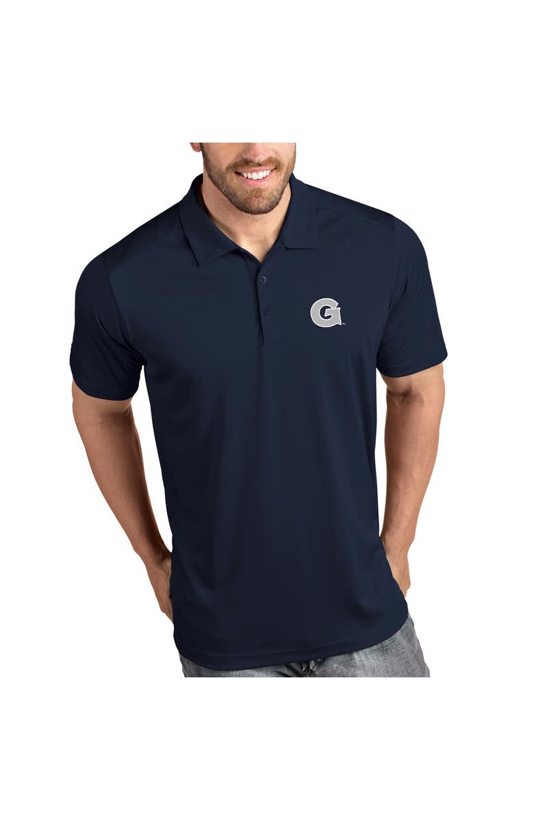 ANTIGUA Georgetown Hoyas Antigua Tribute Polo - Navy, Main, color, Navy