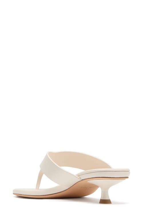 Kate Spade Spade Flower Kitten Heel Sandals In Cream