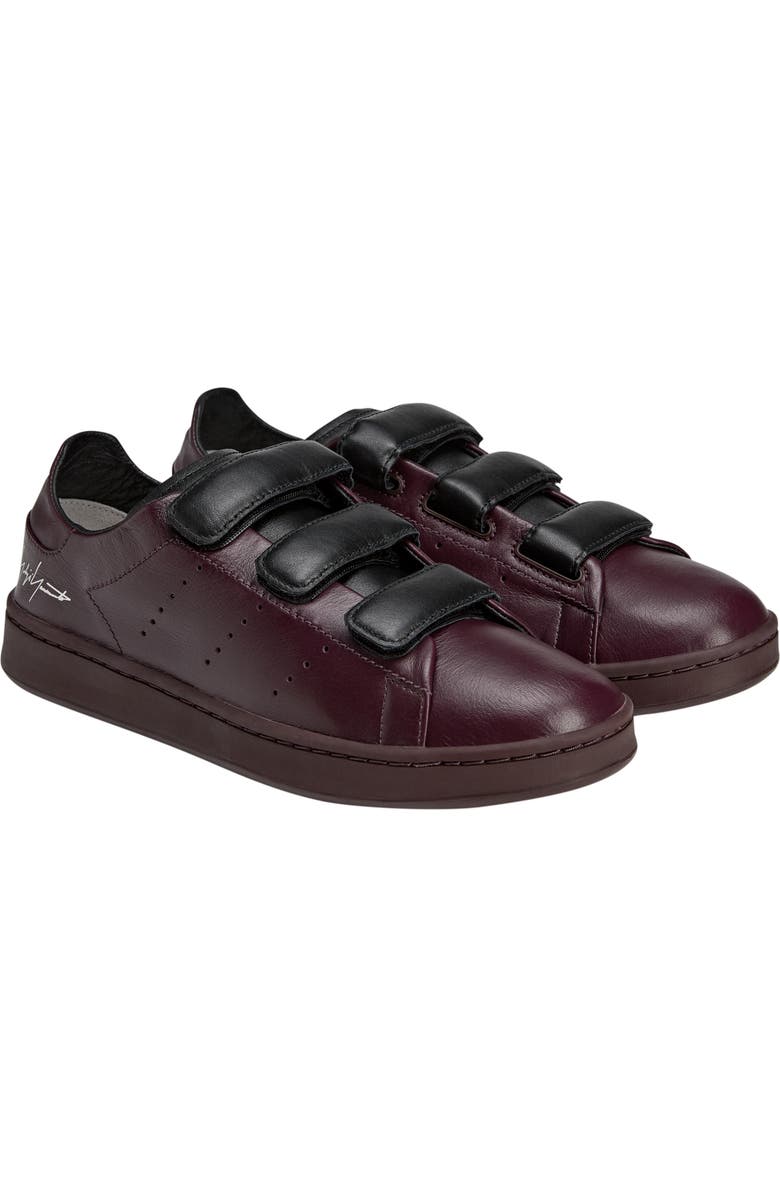 Y-3 Gender Inclusive Stan Smith Sneaker, Main, color, Shadow Maroon/ Black