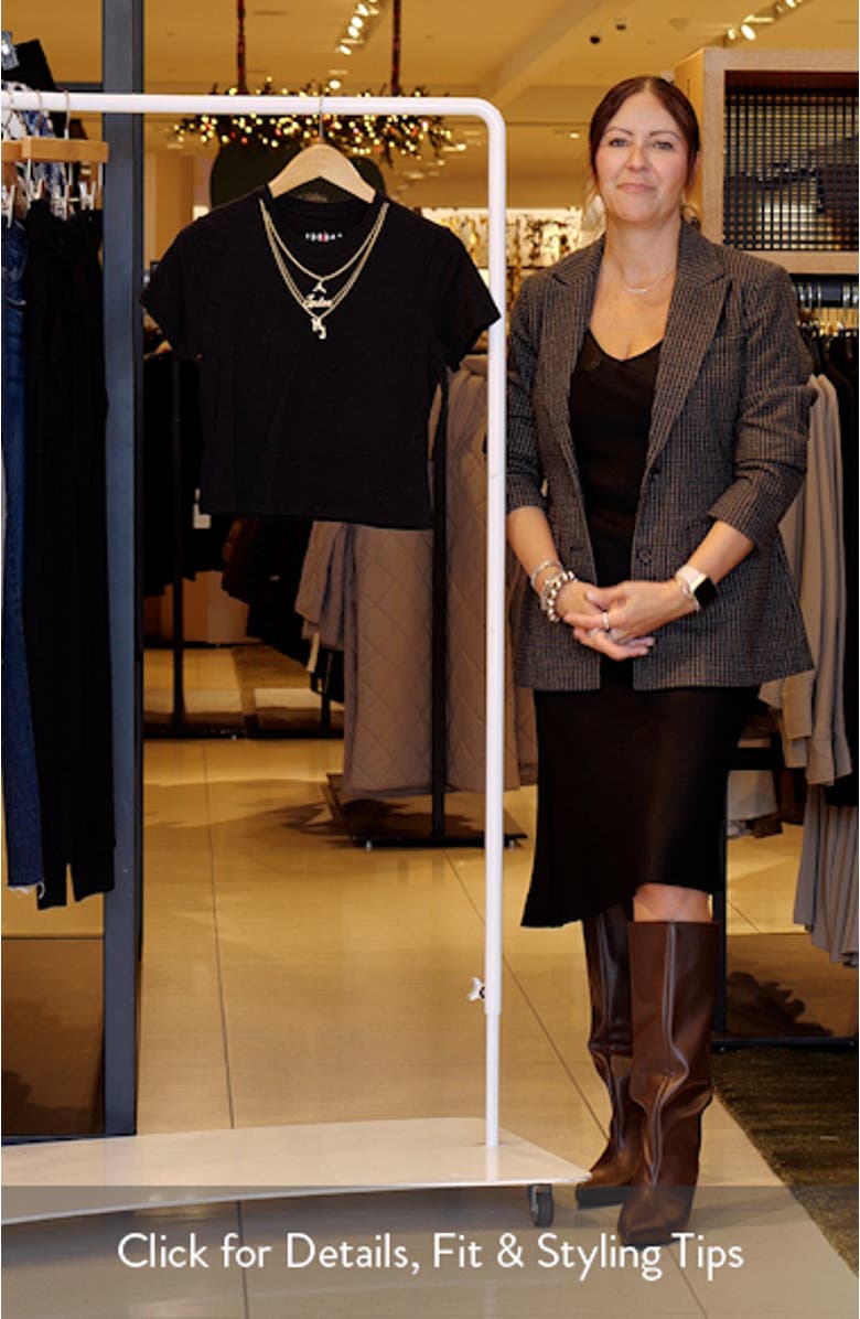 Trompe l'Oeil Embroidered T-Shirt, sales video thumbnail