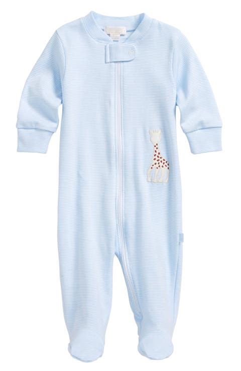x Sophie la Girafe Stripe Footie (Baby)
