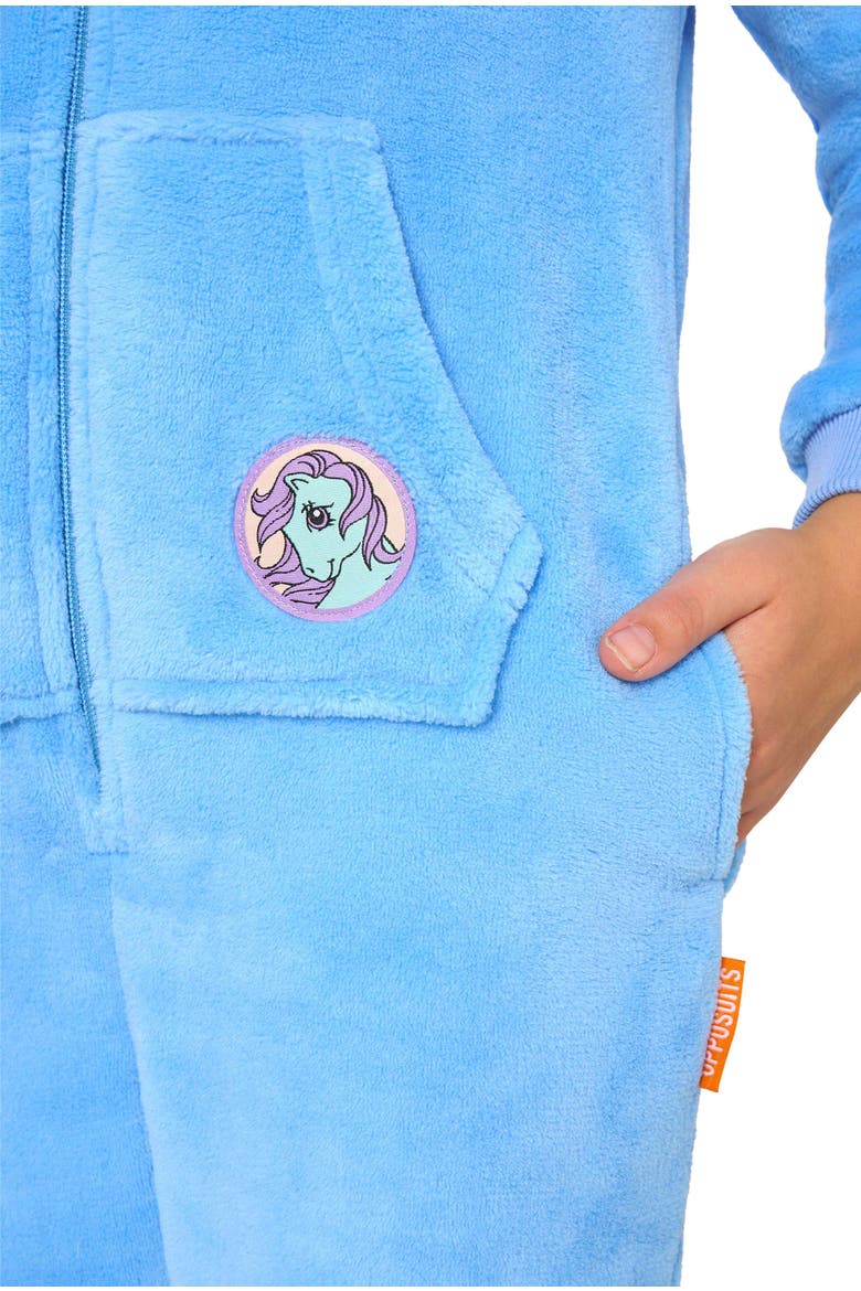 Kids' My Little Pony® - Bluebelle Hooded Jumpsuit, Alternate, color, Light Blue