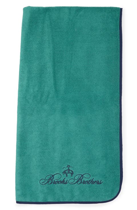 Contrast Border Turkish Cotton Bath Essential