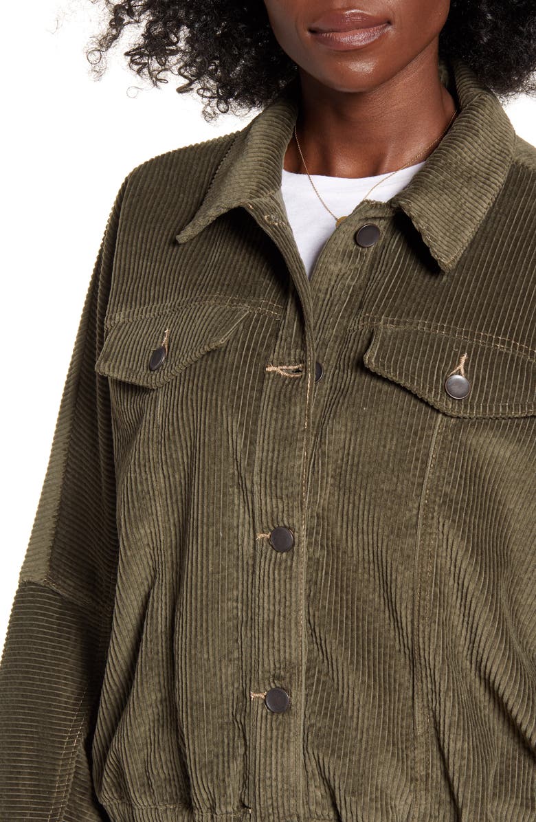 Band of Gypsies Other Side Corduroy Jacket, Alternate, color, 