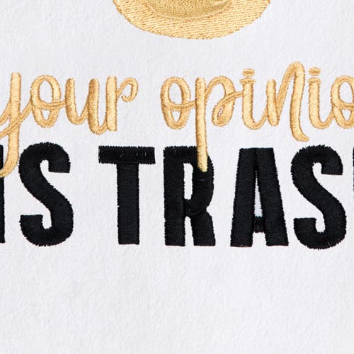 C & F Home C&f Home Splish Splash Kitchen And Bathroom Embroidered Hand Towel In White