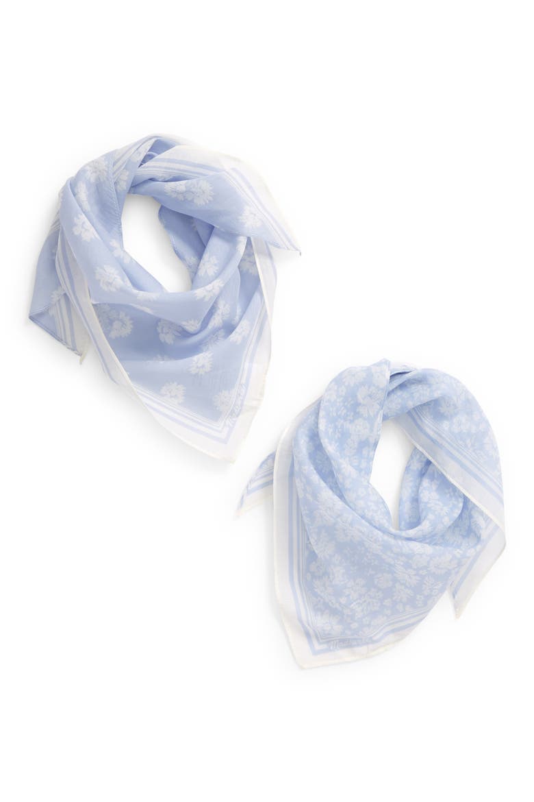 Set of 2 Friendship Bandanas, Main, color, PALE DAWN MULTI