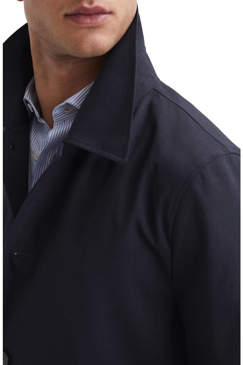 Perrin Removable Bib Mackintosh, Alternate, color, NAVY