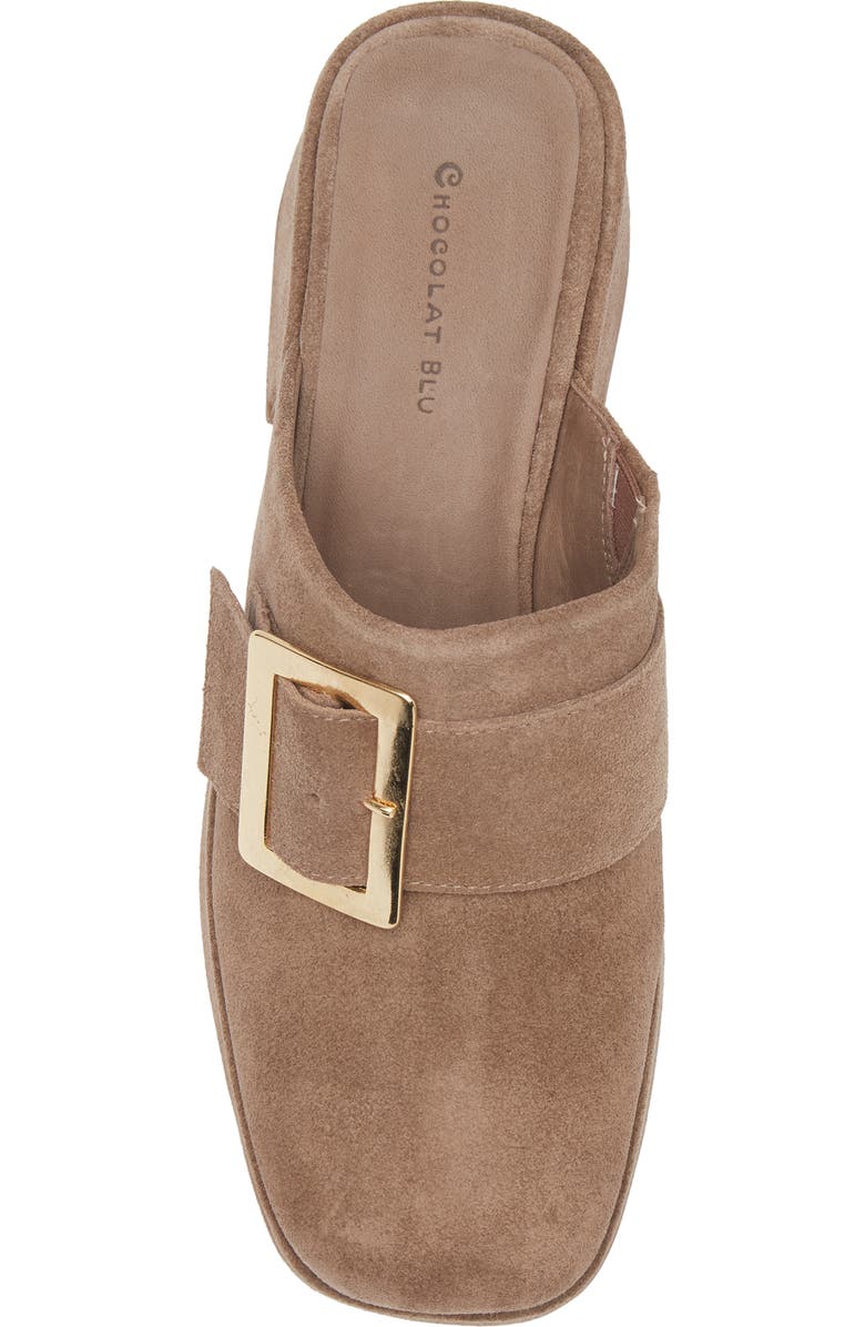 Chocolat Blu Haze Platform Mule, Alternate, color, Toffee Suede