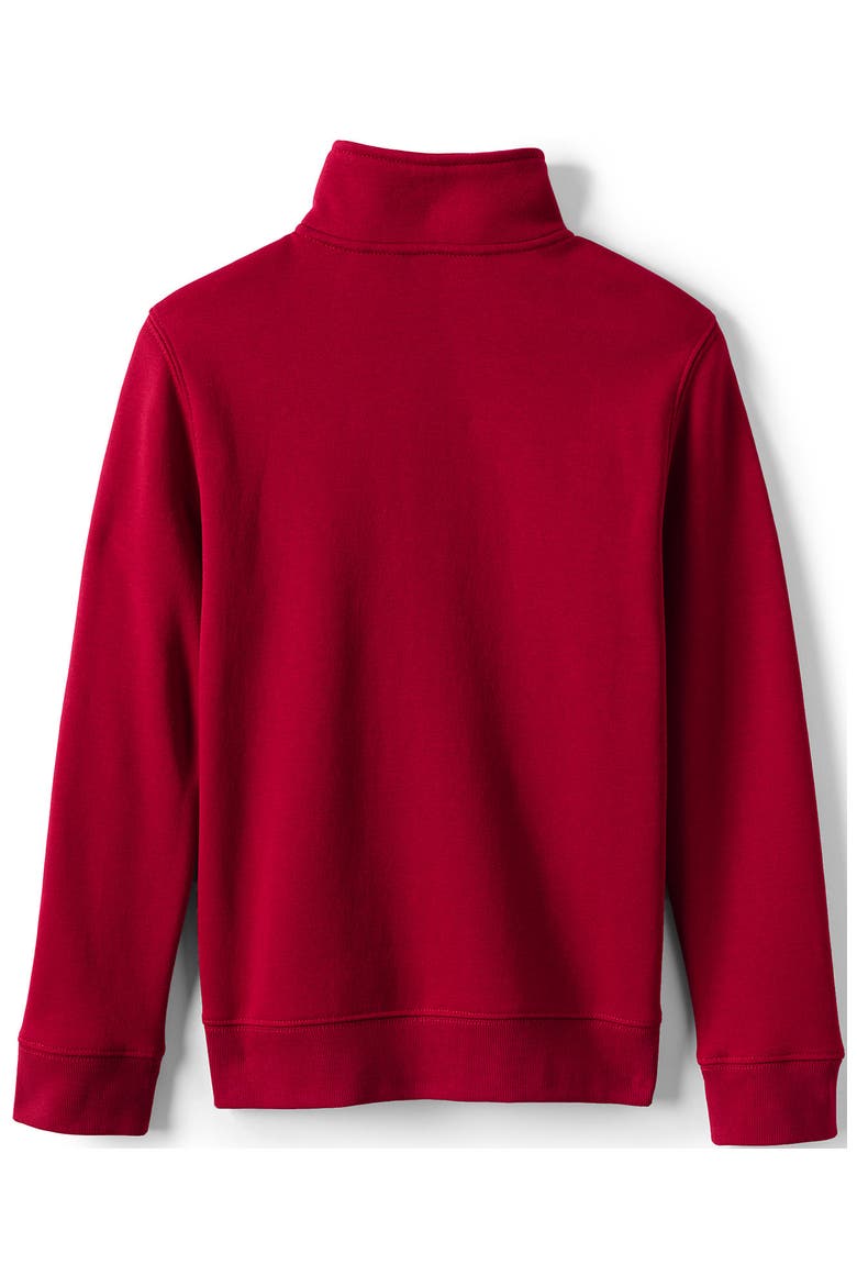 Kids Quarter Zip Sweatshirt, Alternate, color, Red