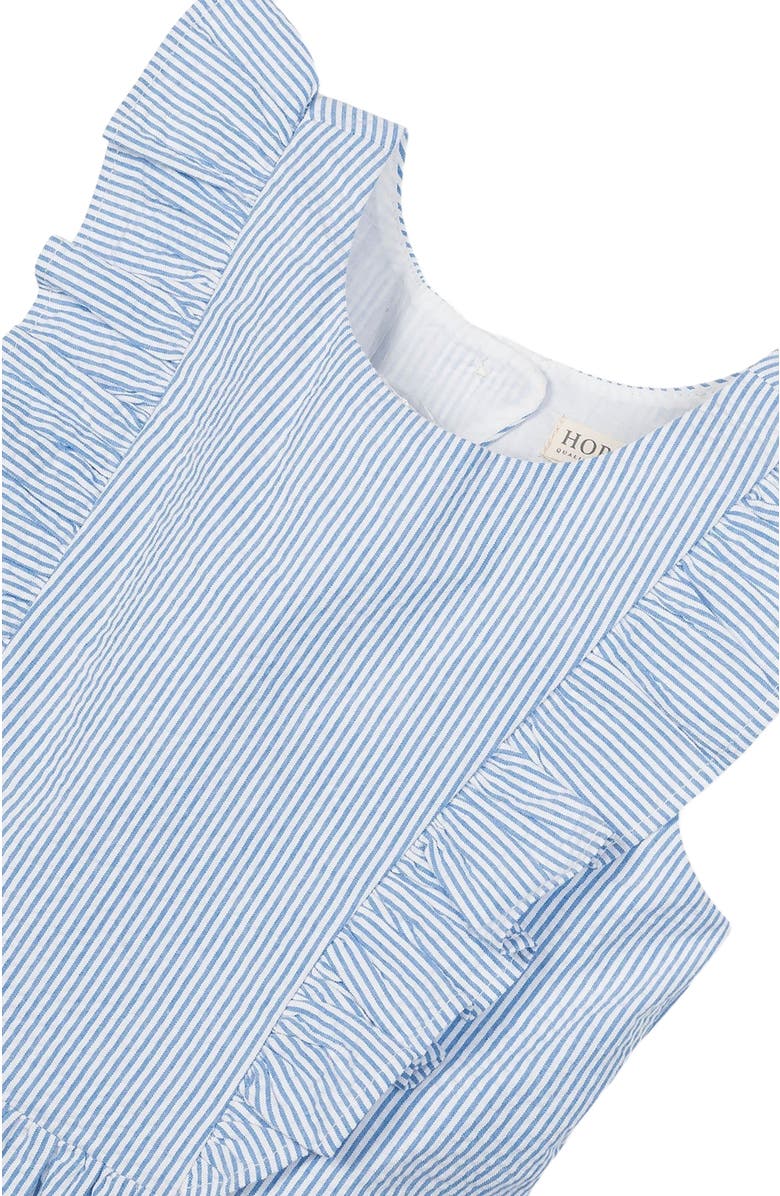 Hope & Henry Baby Girls' Organic Flutter Sleeve Open Back Dress, Infant, Alternate, color, 