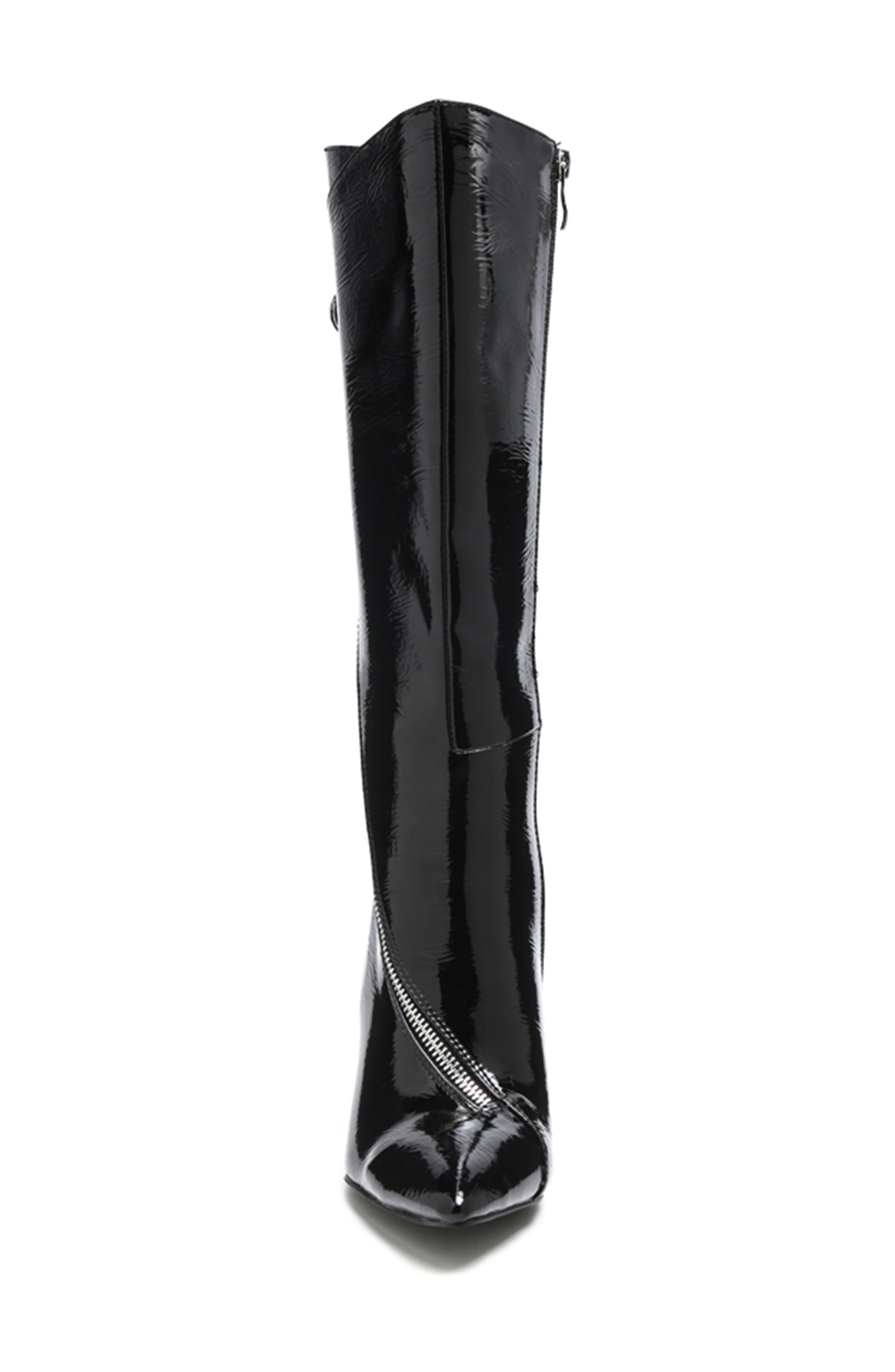 Rag & Co Tsaroh Knee High Boot, Alternate, color, Black