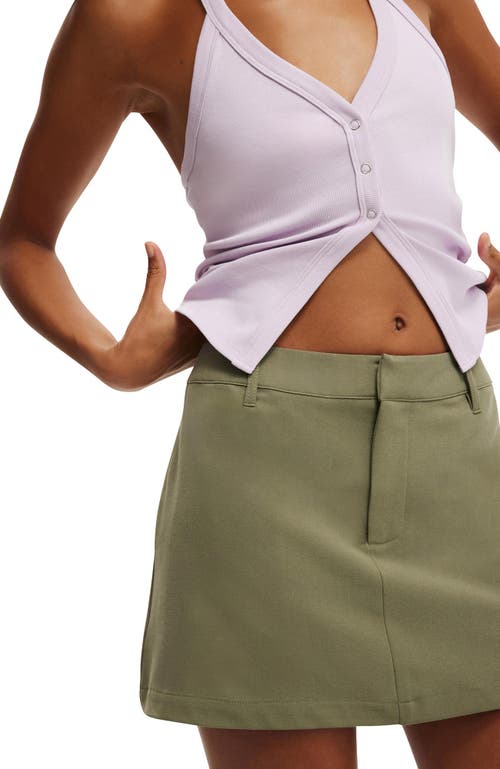 COTTON ON LUIS SUITING MINI SKORT