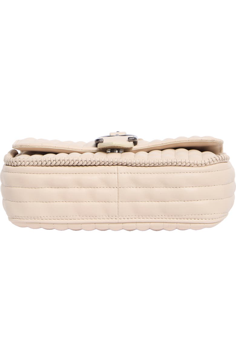Longchamp Leather Crossbody Bag, Alternate, color, Chalk
