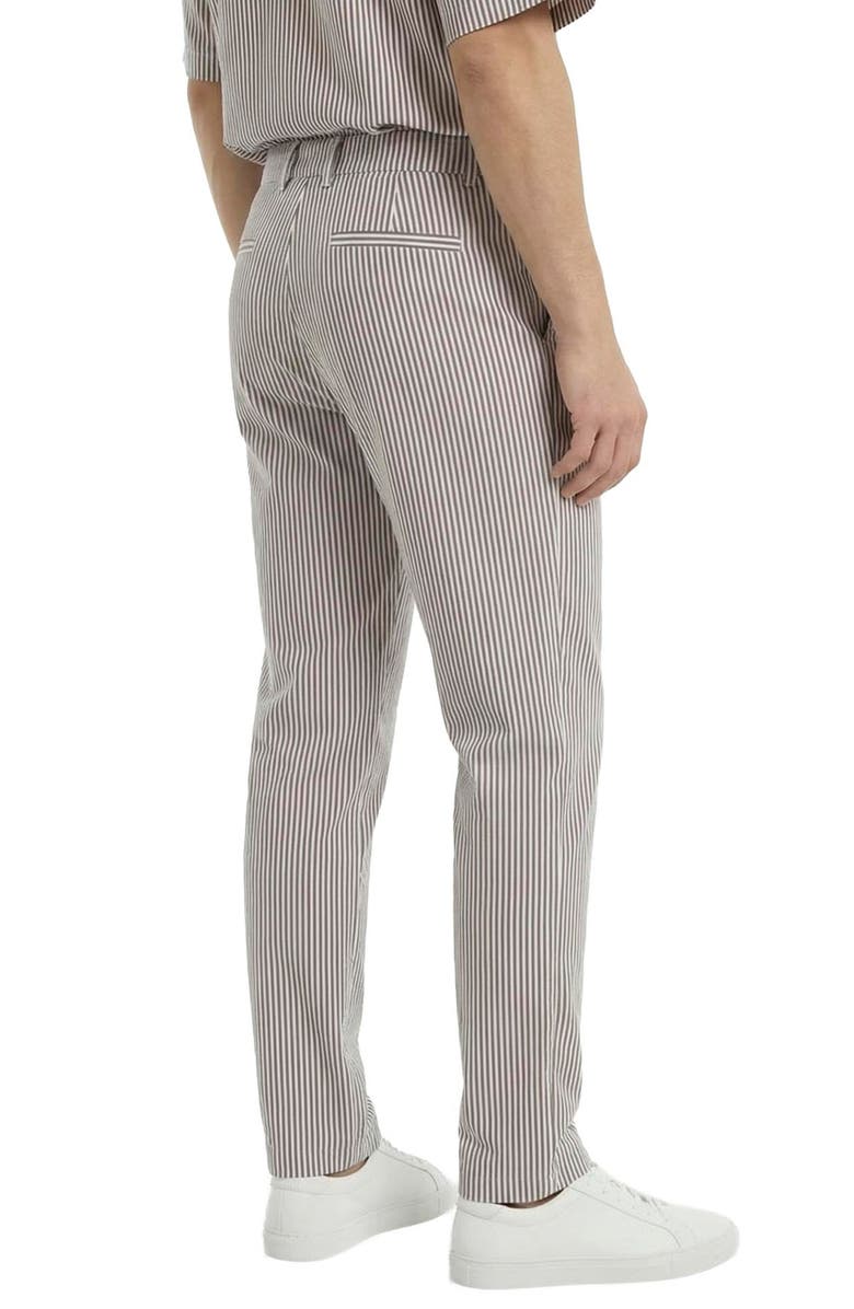 AREA STARS Gabbie Pants, Alternate, color, Grey White