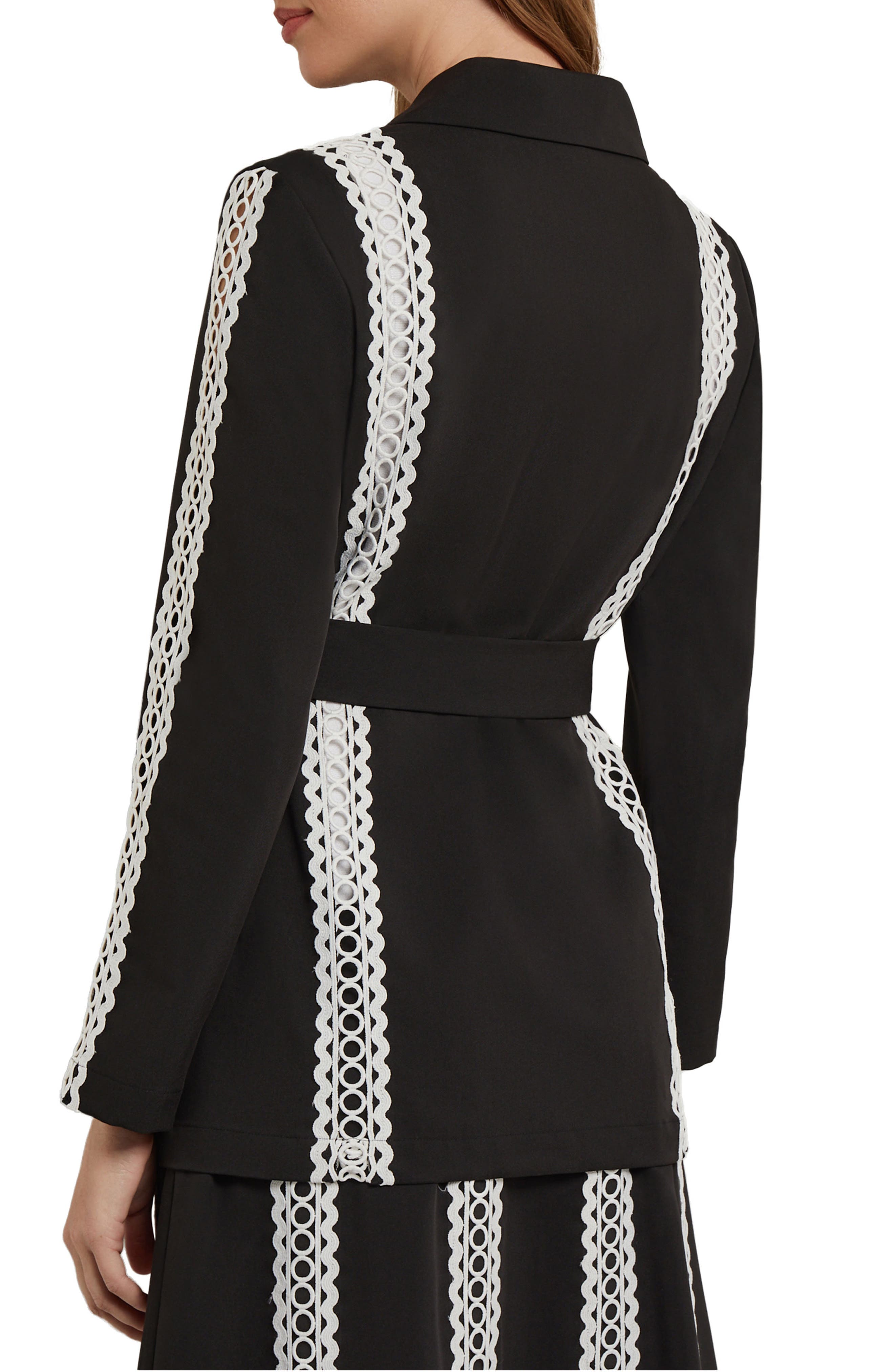 Heritage Eyelet Lace Stripe Jacket - image 2