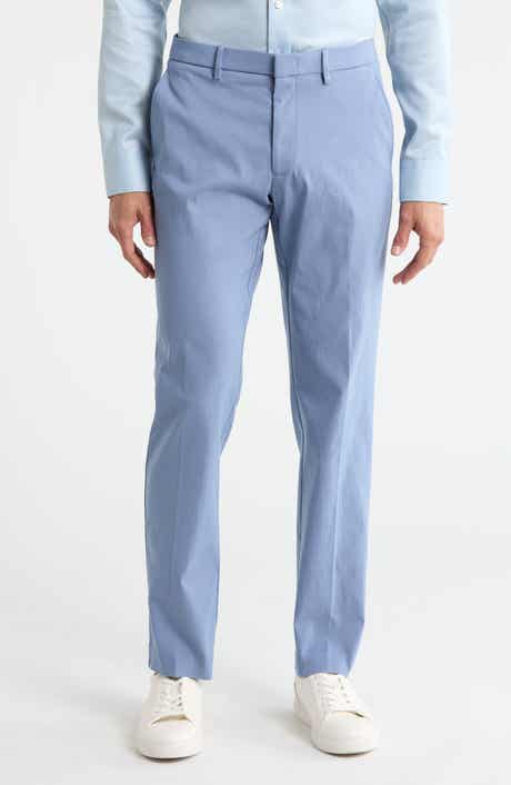 Tommy Hilfiger Classic Light Blue Solid Pants