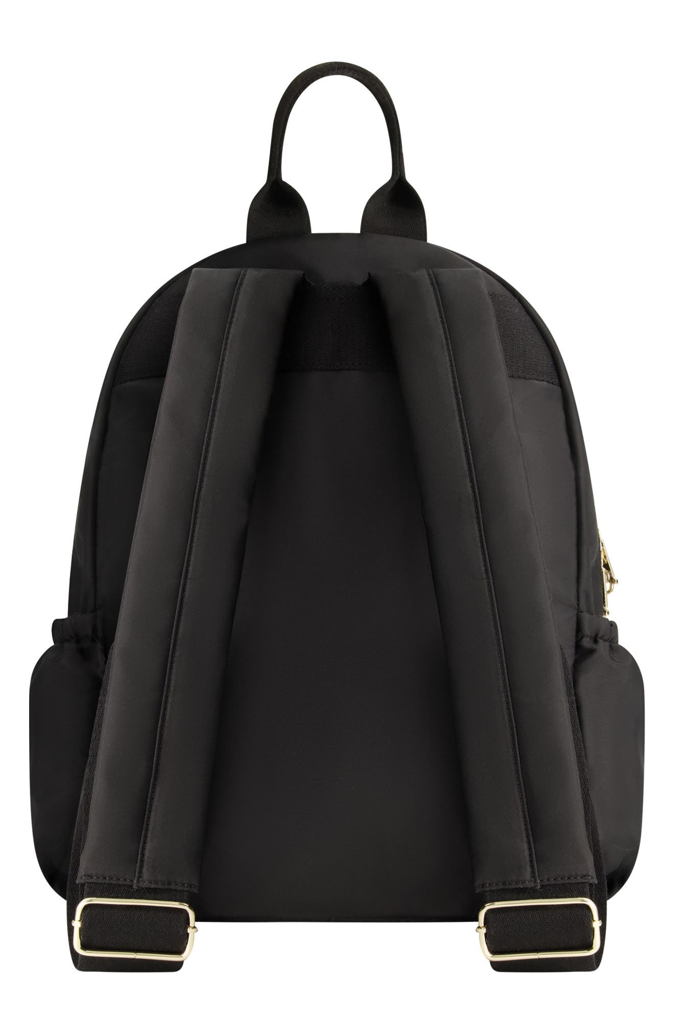 True Religion Horseshoe Nylon Backpack, Alternate, color, Black